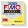 Пластик запекаемый в печке "Fimo Effect", 56г, полупрозрачный желтый
