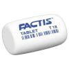 Резинка стирательная "FACTIS" TABLET Т18, мягкий цилиндрический, из синтетического каучука, размер 45,5х28х12,5 мм